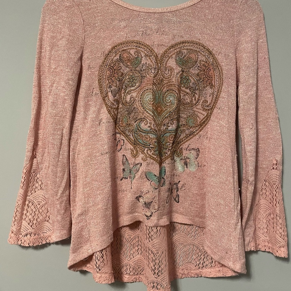 Pink blouse